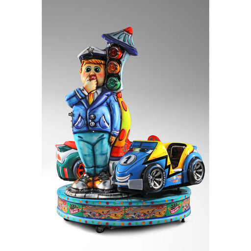 Mini-carrousel Kupper Traffic – voiture pirate pour enfants