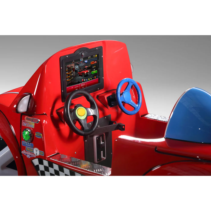 Kiddie Ride Kupper Cabrio Turbo – détail du tableau de bord