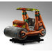 Kiddie Ride Kupper Stone Car – voiture tronc d’arbre, vue latérale