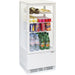 Mini vitrine réfrigérée positive Casselin 78 L – blanche