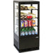 Mini vitrine réfrigérée positive Casselin 78 L – noire