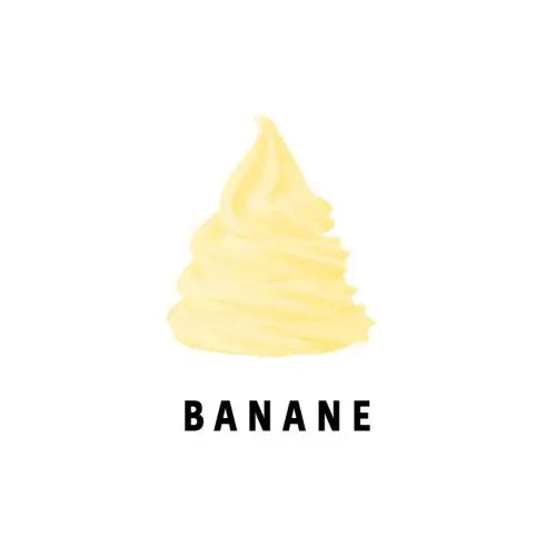 Mix à glace à l'Italienne - 2x 4.5kg - Parfum BANANE