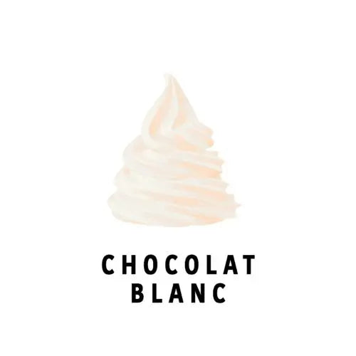 Mix à glace à l'Italienne - 2x 4.5kg - Parfum CHOCOLAT BLANC