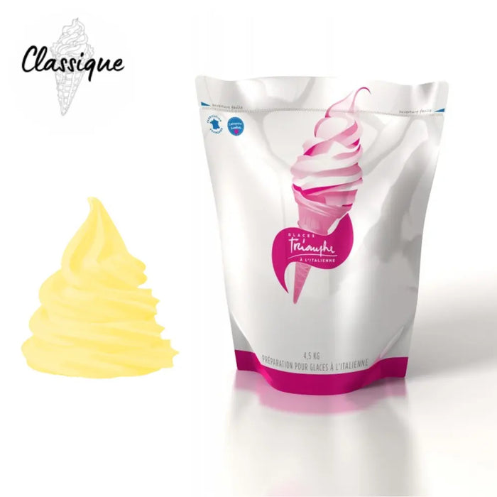 Mix à glace à l'Italienne - 2x 4.5kg - Parfum CITRON