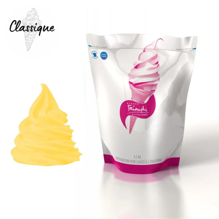 Mix à glace à l'Italienne - 2x 4.5kg - Parfum PASSION