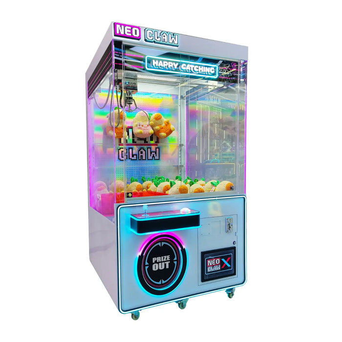 Neo Claw 44, grue à peluches professionnelle avec façade lumineuse
