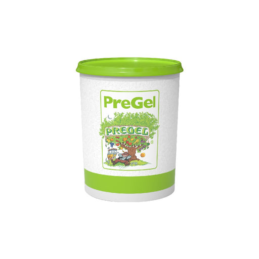 Pot de CrumbOlé® PreGel céréales et fèves de cacao, topping croquant pour glaces artisanales et pâtisseries.