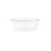 Pot en polypropylène transparent de 225 ml, compatible micro-ondes.