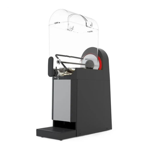 Refroidisseur V-AIR COOL – vue de côté, format vertical avec cuve 19L et robinet surélevé.