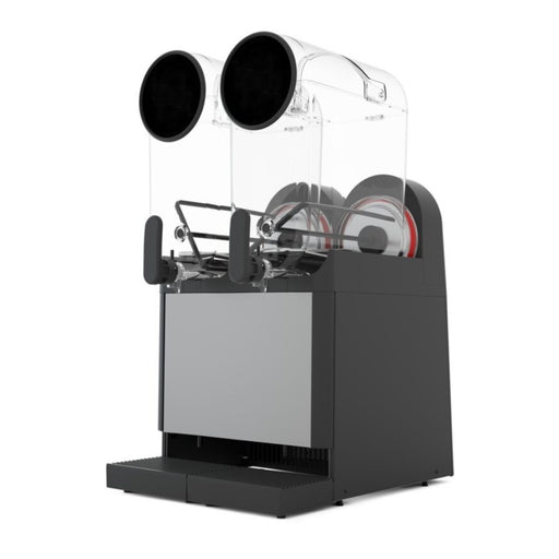 Refroidisseur V-AIR COOL 2 bacs – vue latérale avec double cuve et design vertical.
