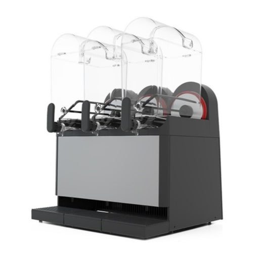 Refroidisseur V-AIR COOL 3 bacs – vue latérale avec trois cuves verticales et ventilation compacte