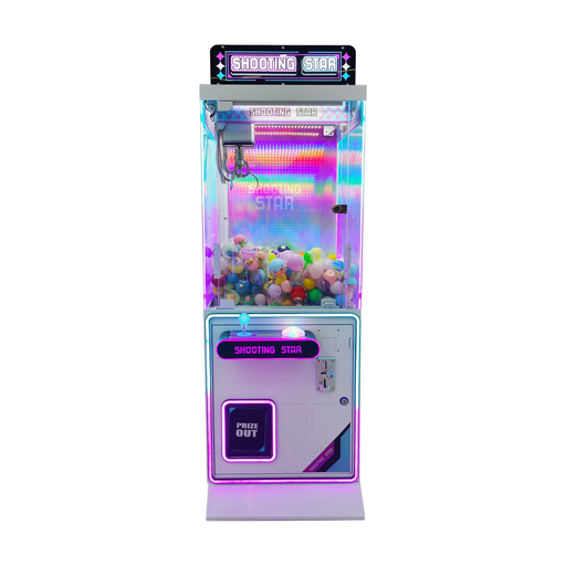 Shooting Star 21, machine à pince compacte pour petites peluches et lots