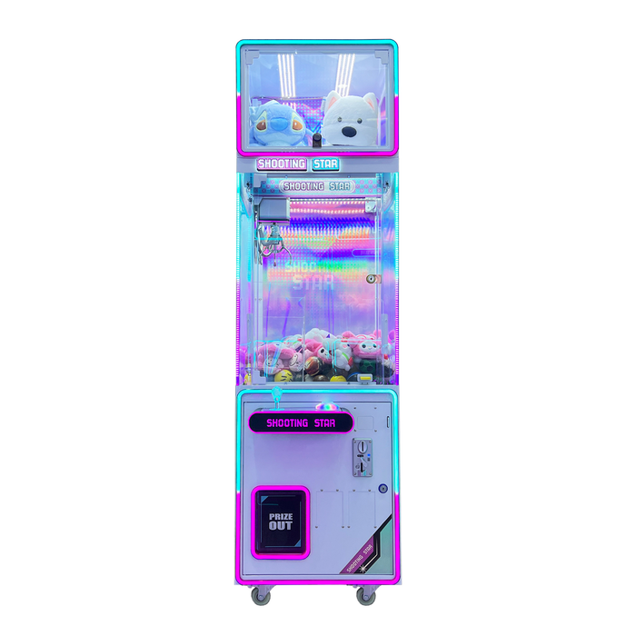 Shooting Star 21, modèle de machine à pince à éclairage LED multicolore