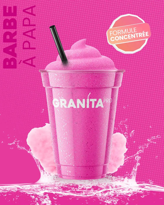 Concentré granita BARBE À PAPA - Granita Pro - 3×2 L