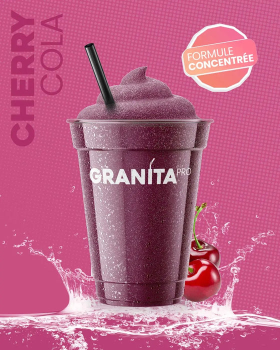 Concentré granita CHERRY KOLA - Granita Pro - 3×2 L