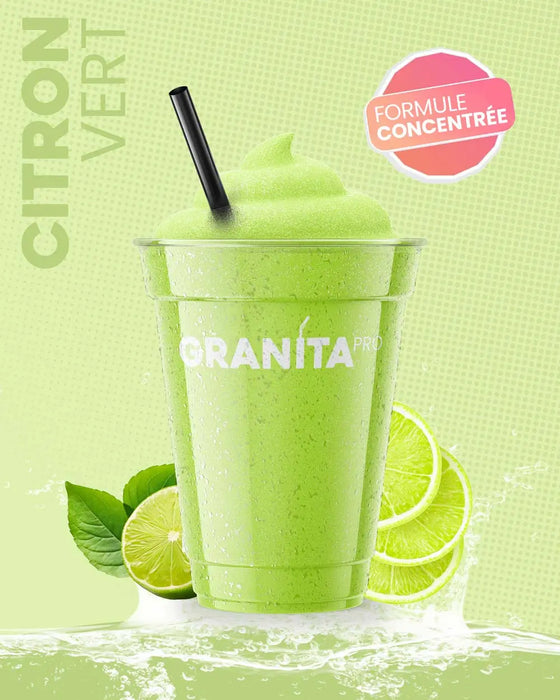 Concentré granita CITRON VERT - Granita Pro - 3×2 L