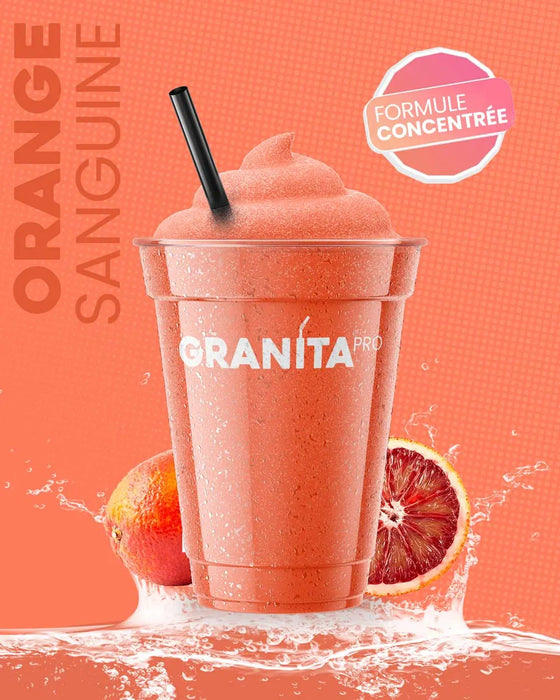 Concentré granita ORANGE SANGUINE - Granita Pro - 3×2 L