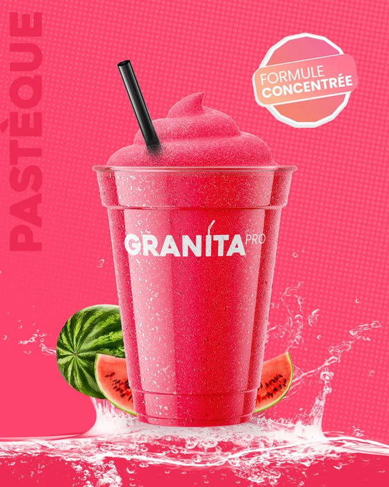Concentré granita PASTÈQUE - Granita Pro - 3×2 L