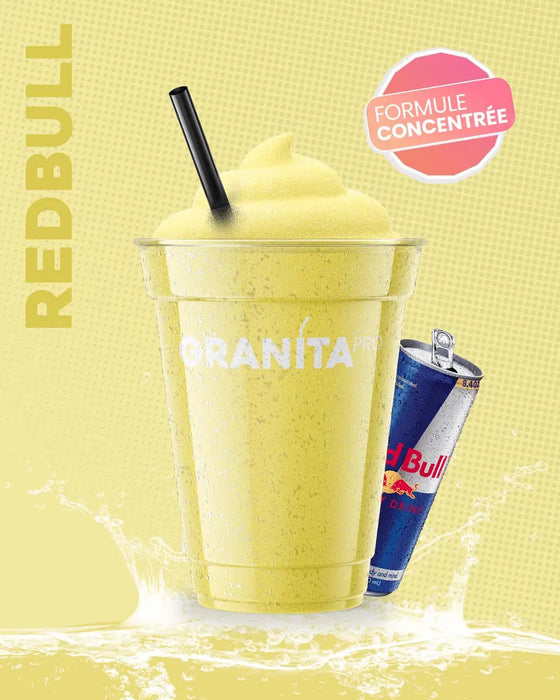 Concentré granita RED BULL - Granita Pro - 3×2 L
