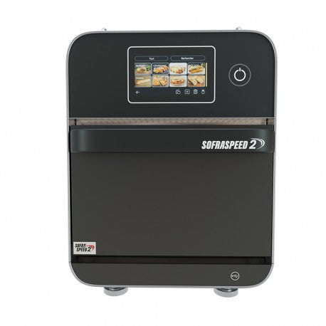 Four ultra-rapide SOFRACA SOFRASPEED 2 noir – vue de face