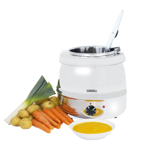 Soupière inox 9 L – pour buffets professionnels et restauration