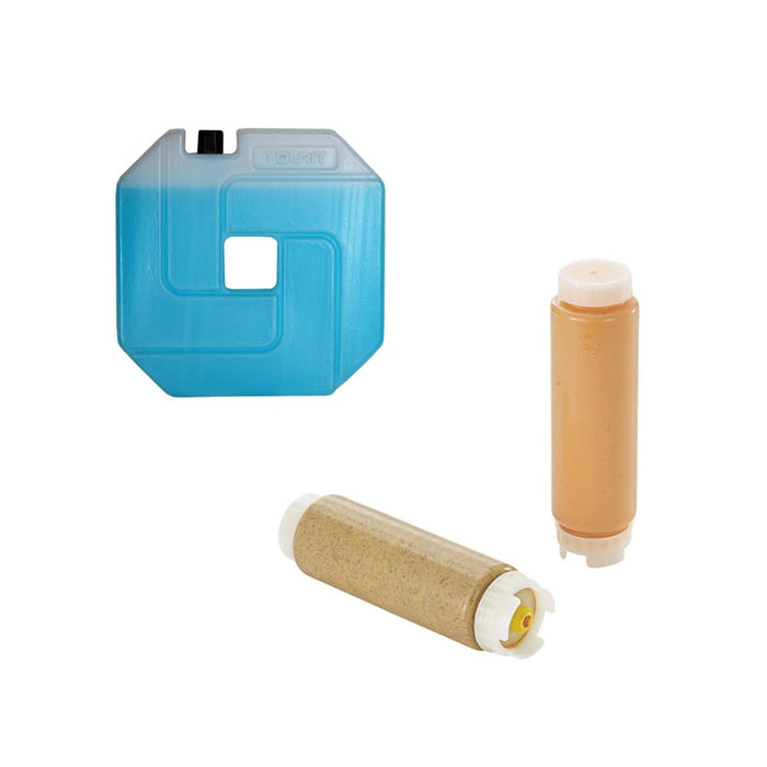 Station Froide 8 Bouteilles à Sauce Souples FIFO Server - 8x 16 oz