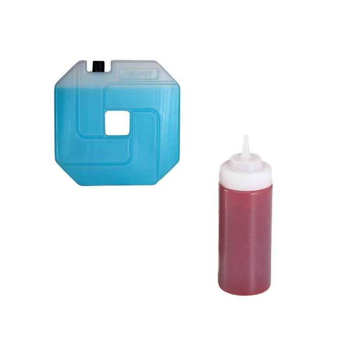 Station Froide 8 Bouteilles à Sauce Souples Tablecraft Server - 8x 16 oz