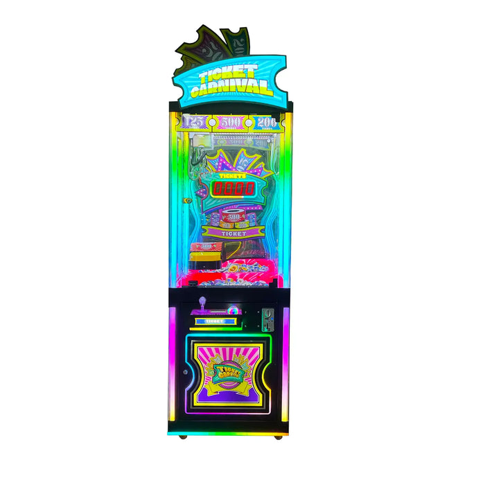 Ticket Carnival, machine à pince à rouleaux de tickets en configuration 1 poste