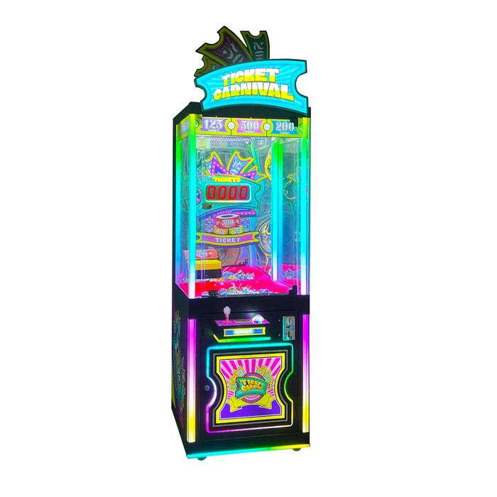 Ticket Carnival 1 poste, borne d'arcade individuelle pour récupérer des rouleaux de tickets