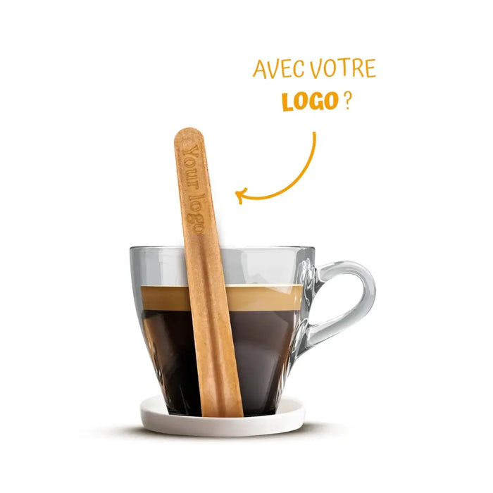 Touillettes Ecopoon - Biscuits comestibles pour café