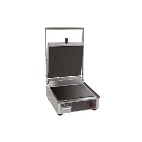 Grill vitrocéramique simple SOFRACA 10192VRL – plaque inférieure lisse et supérieure rainurée