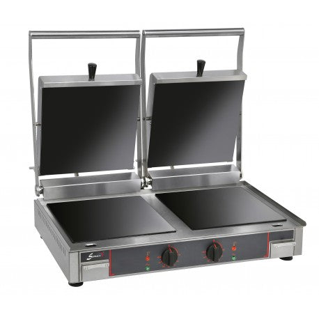 Grill vitrocéramique double SOFRACA 10232VLL – plaques lisses