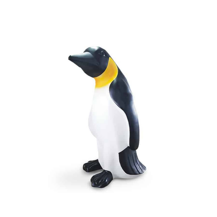 Pingouin en verre laminé - H170 cm