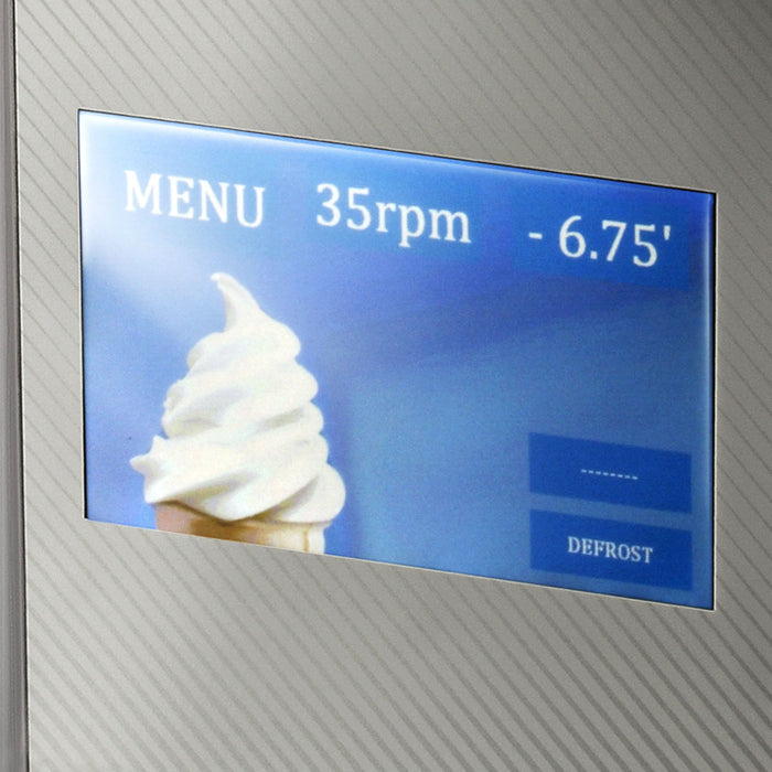 GT TOUCH 1 - Machine à crème glacée, yaourt glacé, sorbet ou granité avec écran tactile - 1x5L - 390w