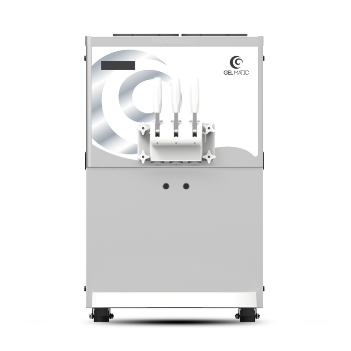 BC EASY 2 GR - machine à glace à l'Italienne de comptoir à gravité - 2+1 parfums - 3100w - 345 Cônes/h