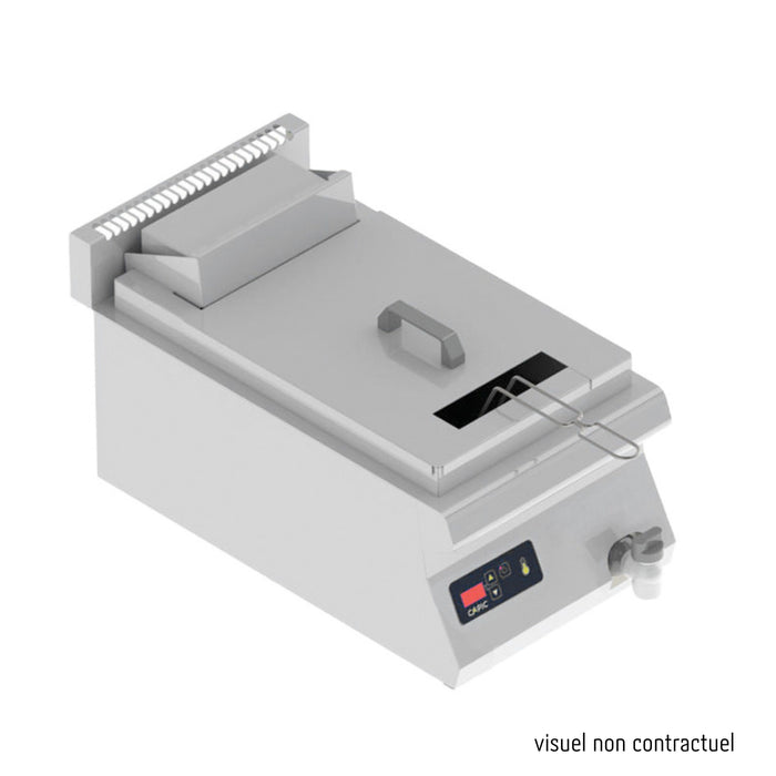 Friteuse électrique dessus seul à poser W541031 - gamme AVEN 700 - 400x725x270 mm - 10 kW