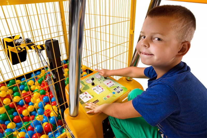 MINI-PELLE avec Cage Métallique - Jeux enfants Arcade - Kiddie Ride